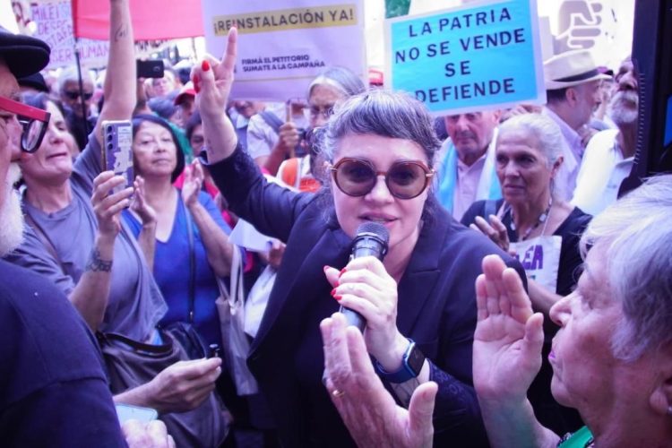 Marziotta cruzó a Milei: “El ajuste sale del bolsillo de los jubilados”