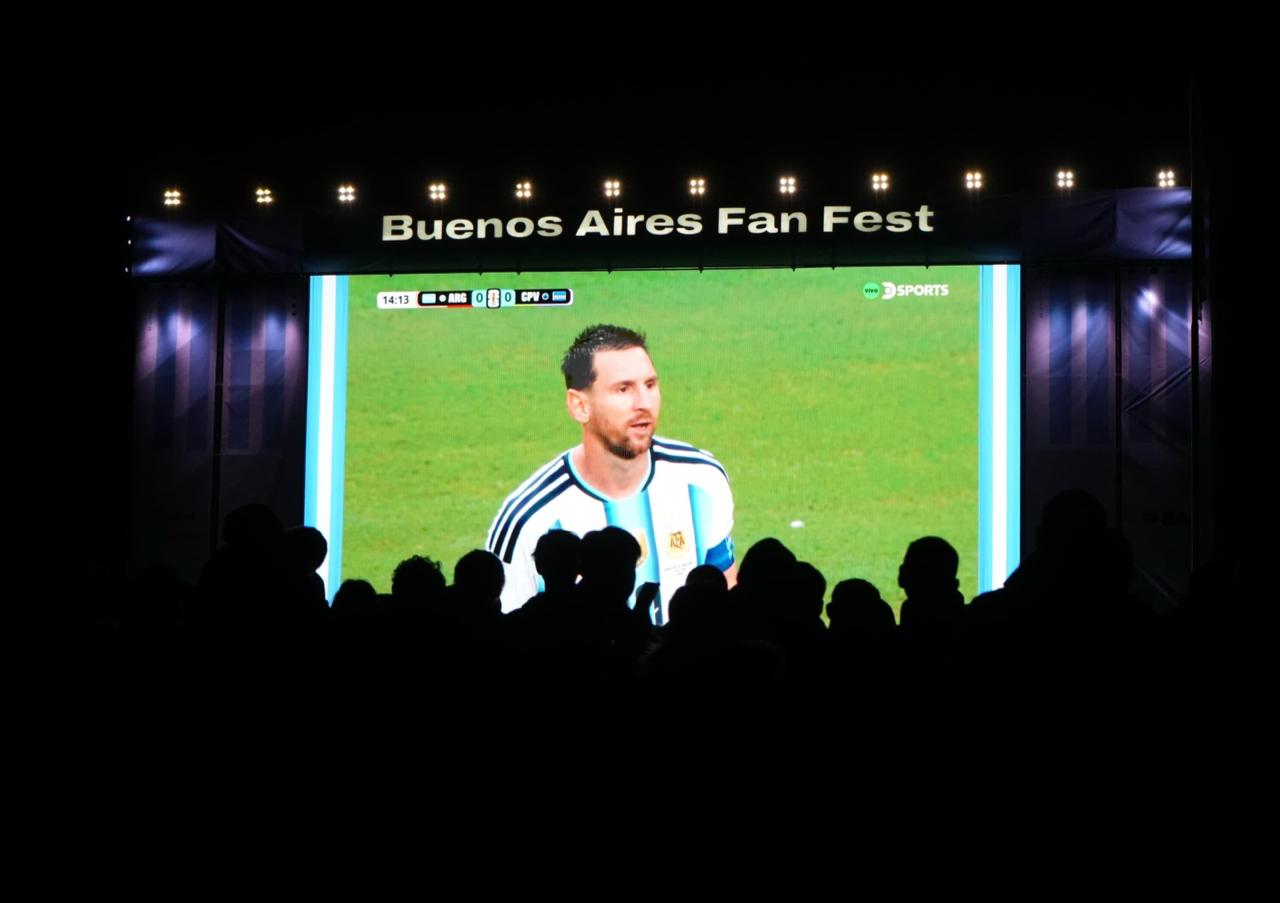 Más de 140 mil hinchas ya alentaron a la Selección en los Fan Fest
