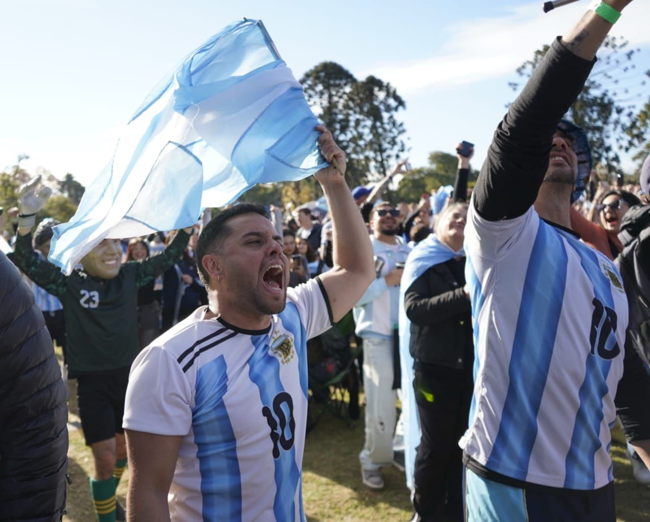 Un estallido de felicidad tras el increíble triunfo de la Selección en los Fan Fest